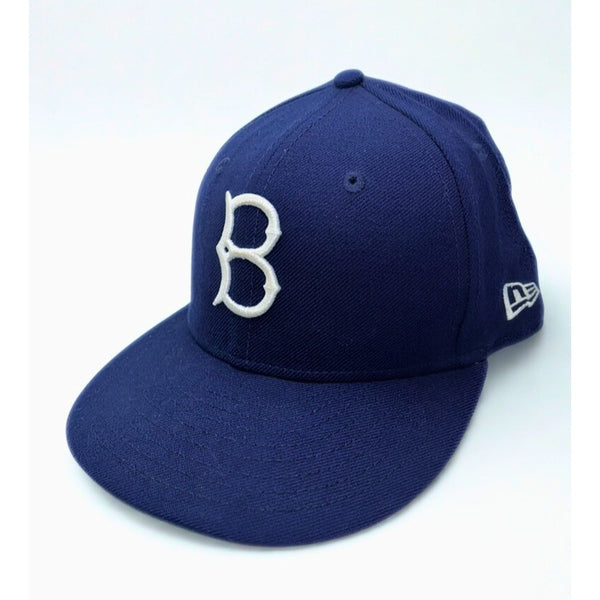 Brooklyn Dodgers New Era 59FIFTY Cooperstown Wool Fitted Hat Size 7 Vintage