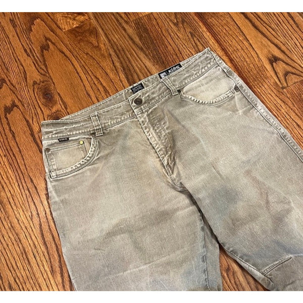 Kuhl Rydr Pants Mens 36x32 Sunfaded Gray Patina Dye Canvas Gorpcore Outdoor Work