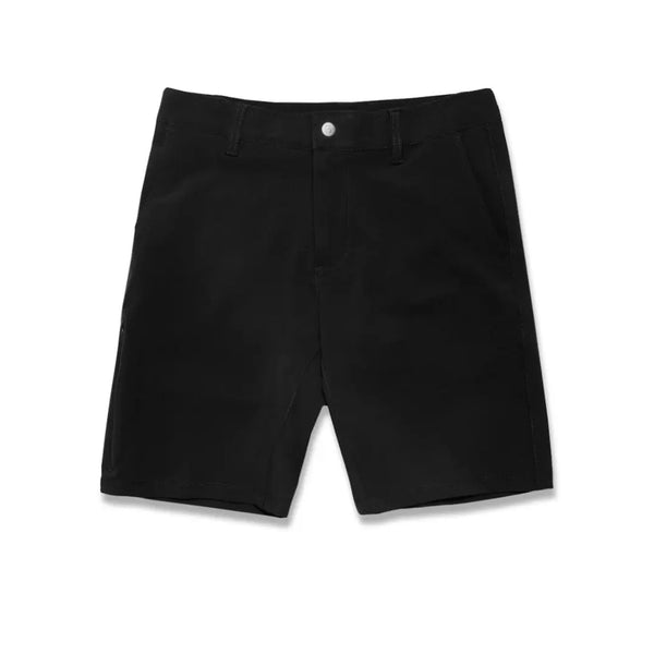 BYLT Kinetic Shorts Men’s XL 34x9 Black Performance Chino Casual Zip Side Pocket