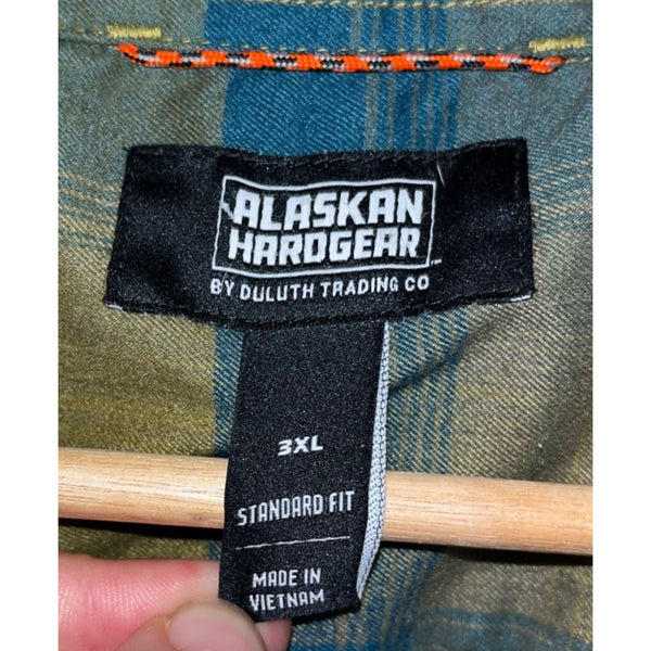 Alaskan Hardgear Duluth Trading Boar's Nest Standard Fit Flannel Shirt Sz. 3XL