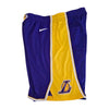 Los Angeles Lakers NBA Player Issued Nike Swingman Shorts Icon Edition 2XL +2 46