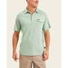 Howler Brothers Ranchero Western Pearl Snap Polo Green Cotton Shirt Mens M