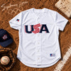 Team USA Baseball Russell Athletic Jersey Sz 44 L 2000 Olympics USA Made Vintage