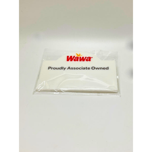 WAWA Convenience Store Employee Name Tag Customer Service Associate Sealed