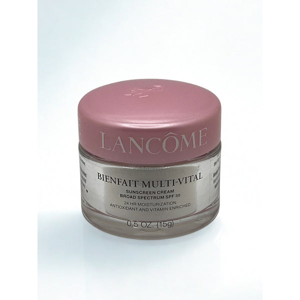 Lancome Bienfait Multi-Vital Moisturizer SPF 30 0.5oz 15g NWOB Travel Size