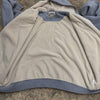 L.L.Bean Katahdin Iron Works Sherpa Lined Full Zip Hoodie Heather Grey Sz. Large