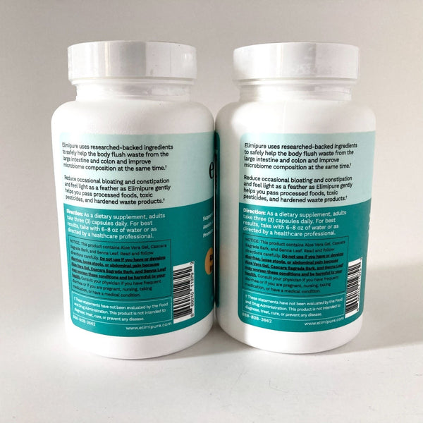 limipure Detox Gut Health Supplement 90 Capsules Exp 05/2027 Lot of 2