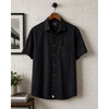 UNTUCKit Gironde Performance Short Sleeve Shirt Black XL NWOT Stretch