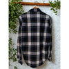 Viyella Scotland Wool Cotton Plaid Shirt Black Watch Tartan Men’s M Vintage EUC