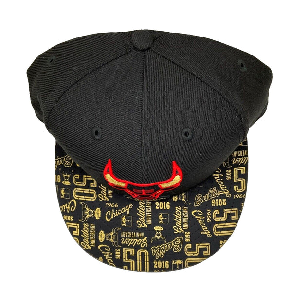 Chicago Bulls New Era 50th Anniversary Limited Edition 9FIFTY Snapback NWT