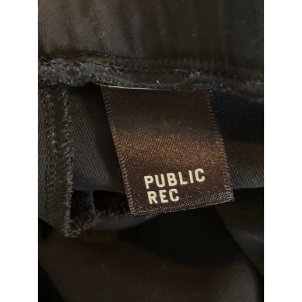 Public Rec Gamechanger Pants Sz. 40x28 Black Stretch Performance Zip Pockets EUC
