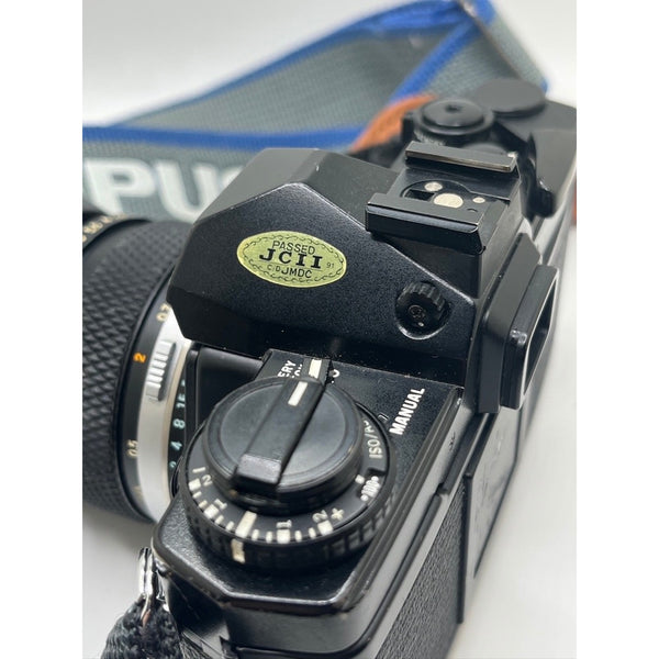 Olympus OM-4T 35mm SLR Film Camera Zuiko 50mm f/1.4 Lens Japan Vintage