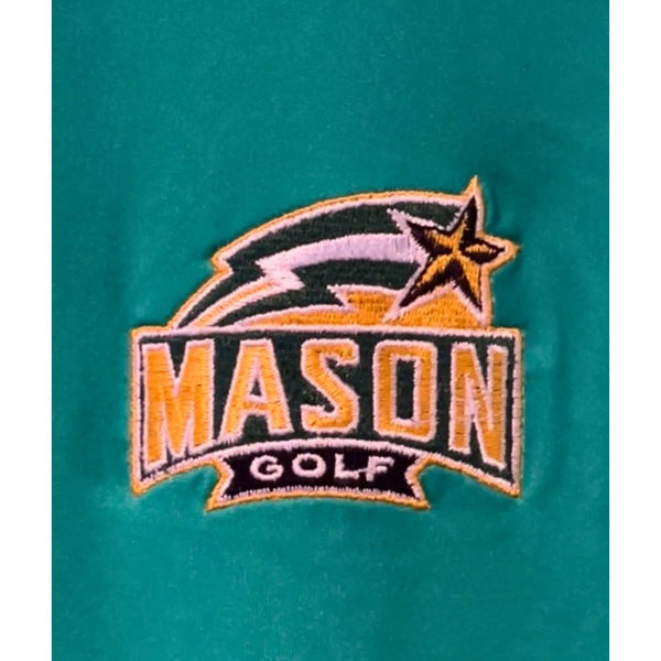 George Mason Patriots Nike Tiger Woods Dri-FIT Polo Sz. L NCAA Team Issued