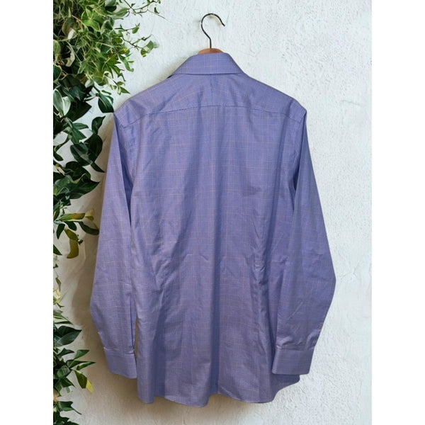 Charles Tyrwhitt Dress Shirt Non Iron Extra Slim Fit Patch Men's 16/35