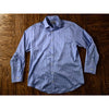 Twillory Dress Shirt Mens 16.5 32/33 Blue Pink Check Non Iron Tailored Fit