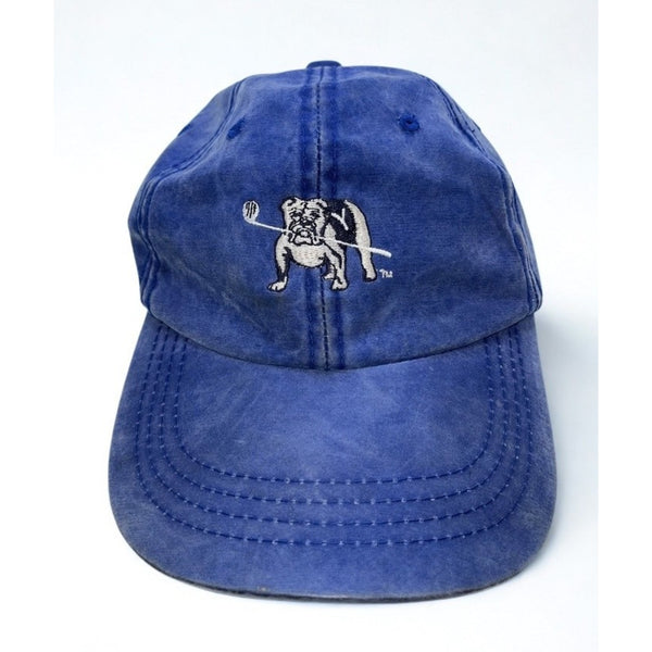 Yale Bulldogs Golf Hat Cap Blue Strapback Sun Faded Town Talk Dad Hat One Size