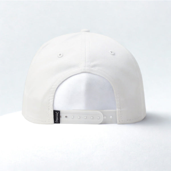 Lance Armstrong Signed WEDU White FNS Rope Cap Founder & Bicycle Legend RARE