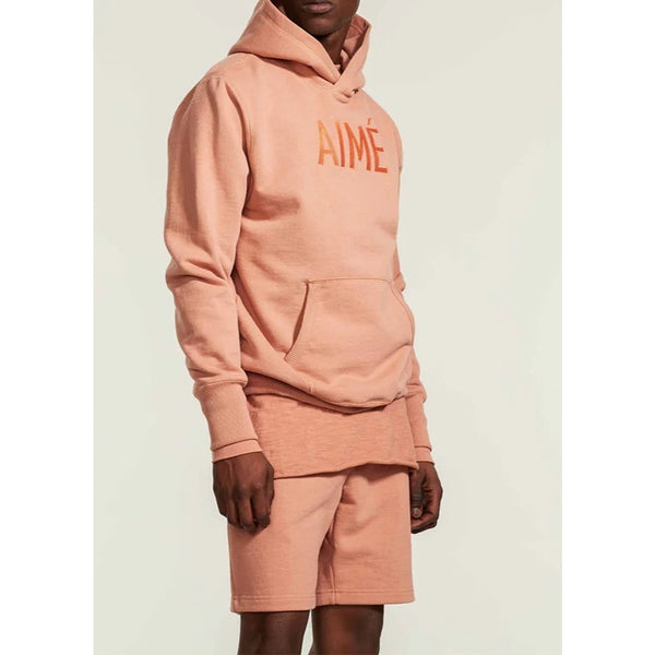 Aimé Leon Dore Logo Hoodie Small Made in Canada Heavyweight Pullover Rare