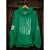 Grunt Style Irish Patriotic Flag Green Hoodie 2XL Graphic Print Pullover NWOT