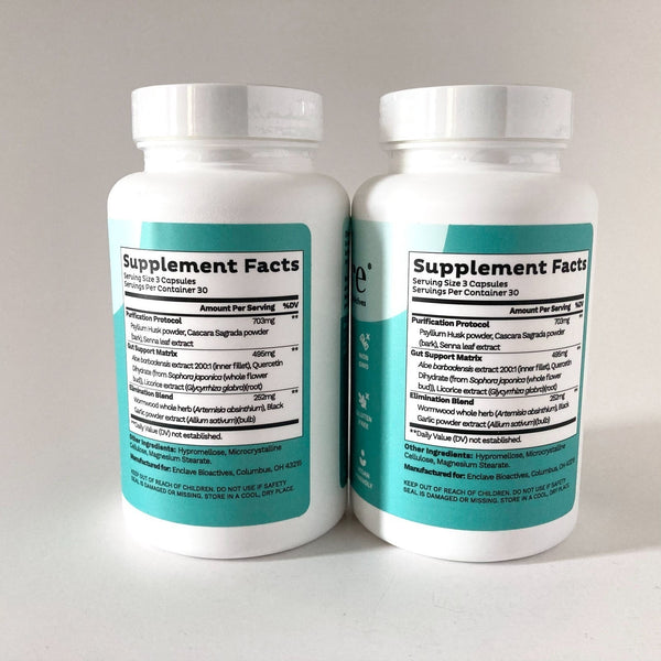 limipure Detox Gut Health Supplement 90 Capsules Exp 05/2027 Lot of 2