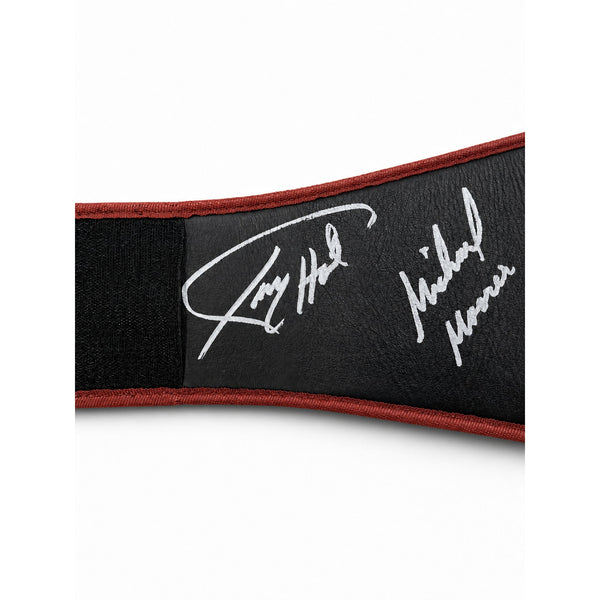 WBA Championship Belt Signed Mike Tyson Larry Holmes Mercer Moorer Witherspoon