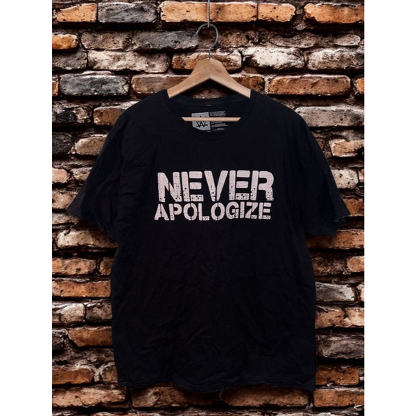 WWE Dean Ambrose Never Apologize T-Shirt XL Black Shield Jon Moxley AEW