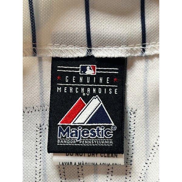 New York Yankees Masahiro Tanaka #19 Majestic MLB Jersey Men's Medium White