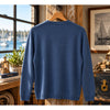 Long Wharf Supply Co. Newport SeaWell Pocket Roll Neck Crew Sweater Sz. XL Blue
