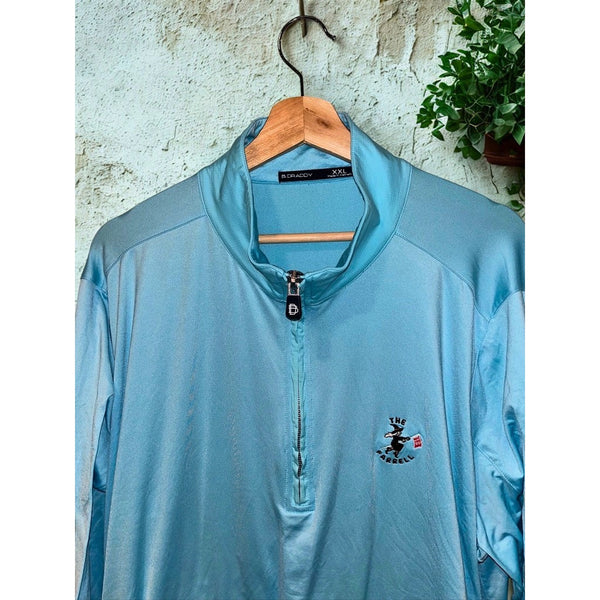 B. Draddy Stanwich The Farrell Golf 1/4 Zip Pullover 2XL Performance Stretch