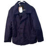 Alpha Industries Double Breasted Navy Blue Easton Pea Coat Size XL NWT RARE