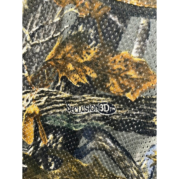 Cabela's Seclusion 3D Camo Shirt Men's M Reg VTG Deadstock NWT Hunting Woods