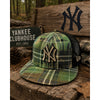New York Yankees New Era Woodland Plaid Camo Trucker 9FIFTY Snapback Hat NWT