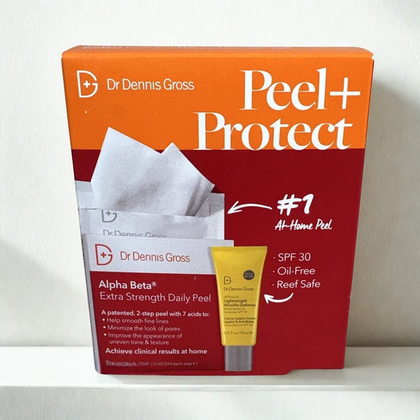 Dr Dennis Gross Peel + Protect Extra Strength Daily Peel 5 Treatments NIB