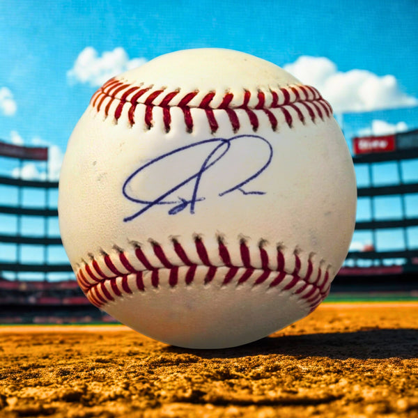 Forrest Whitley Astros Autographed Rawlings Official Major League Baseball