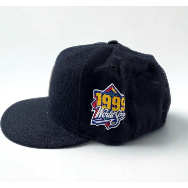New York Yankees 1999 World Series New Era 59FIFTY Hat 7 1/4 USA Wool Vintage