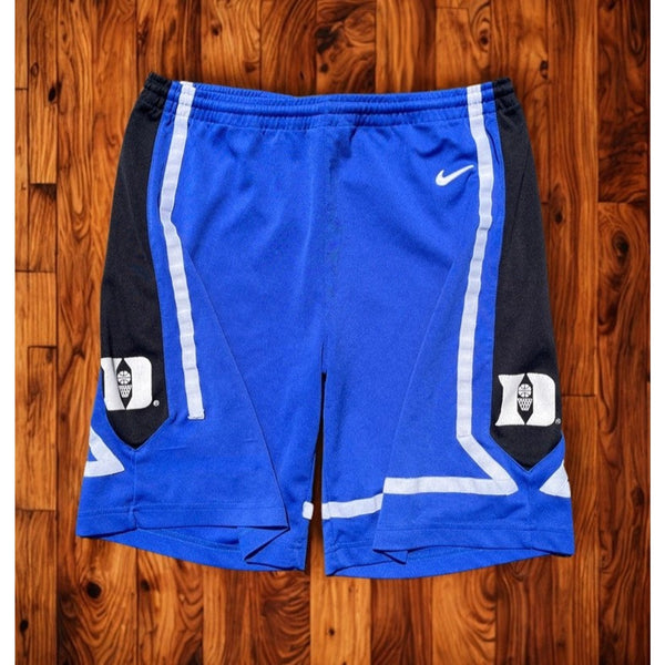Duke Blue Devils Nike Team Authentic Basketball Shorts Large Vintage 90s NCAA