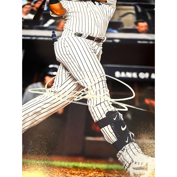 Jasson Dominguez The Martian New York Yankees Signed 11x14 Photo Autographed
