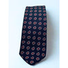 Polo Ralph Lauren Wool Tie Handmade USA Vintage Navy Paisley Dot England