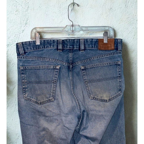 Ermenegildo Zegna Men’s Straight Fit Blue Jeans 36x29 Made in Italy Cotton Denim