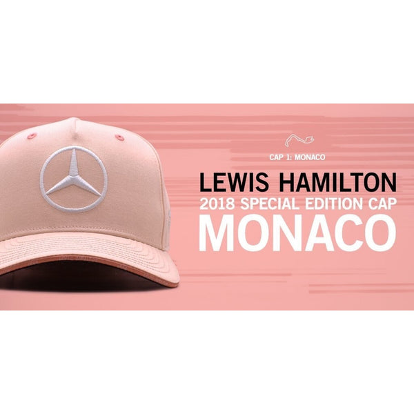 Mercedes AMG Petronas Lewis Hamilton Monaco GP 2018 Special Edition Cap Hat Rare