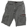 Polo Jeans Co Ralph Lauren Cargo Shorts 29 Freighter Gray Y2K Gorpcore