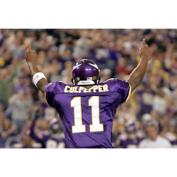 Minnesota Vikings Daunte Culpepper Champion NFL Jersey Sz. 52 2XL Vintage DS NWT