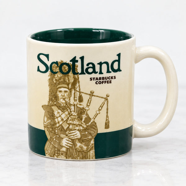 Starbucks Scotland Global Icon Collector Series Demitasse Espresso Mug 3 oz GUC