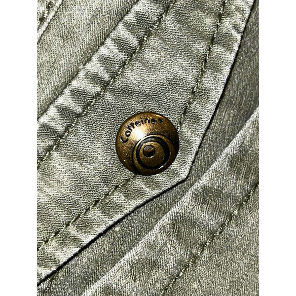 Caffeine NYC Downtown Skinny Jeans Army Green Y2K Vintage Rare Men’s 34x32 EUC