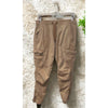 Polo Ralph Lauren Chino Jogger Cargo Pants XS Beige Khaki Stretch Military EUC