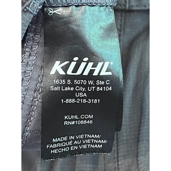 KUHL Renegade Shorts Mens 38 Gray Ripstop Hiking Outdoor Cargo Trail Stretch 8"