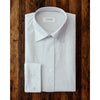 Eton Contemporary White Tuxedo Shirt 42 16.5 Chessboard Check French Cuff NWOT