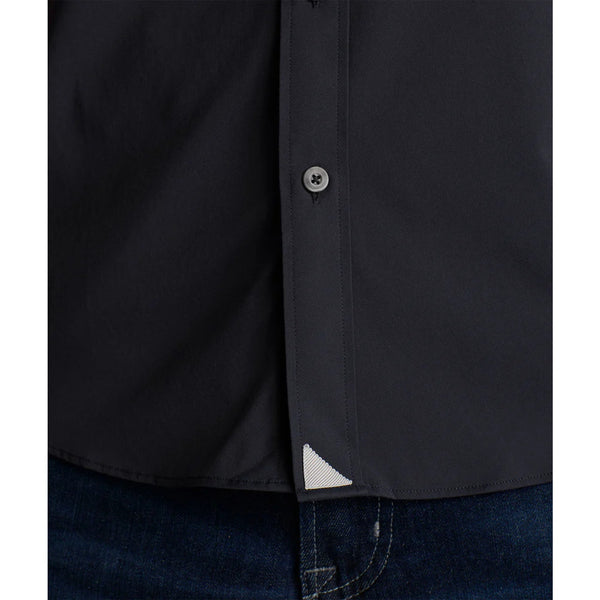 UNTUCKit Gironde Performance Short Sleeve Shirt Black XL NWOT Stretch
