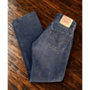 Levi's 501 Jeans USA Made Black Faded Denim Button Fly 28x30 1997 Vintage