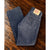Levi's 501 Jeans USA Made Black Faded Denim Button Fly 28x30 1997 Vintage